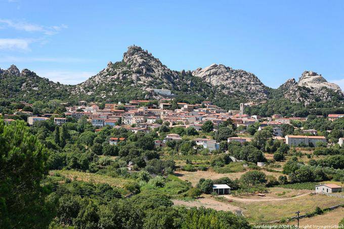 Aggius, província de Olbia-Tempio - Sardenha