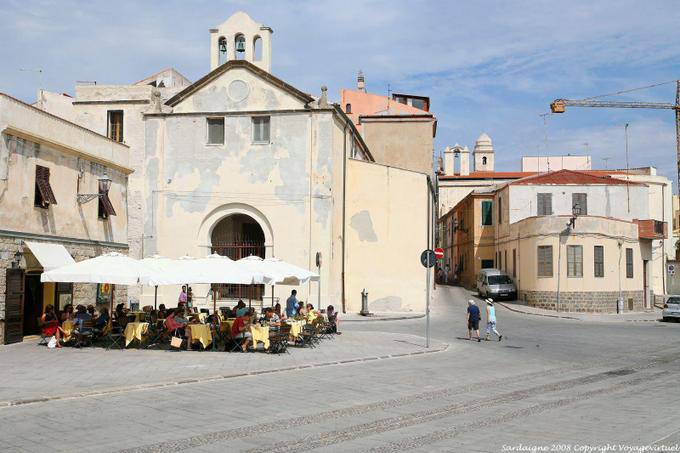 Chiesa del Carmelo, Alghero, Bastioni Cristoforo Colombo - Sardenha