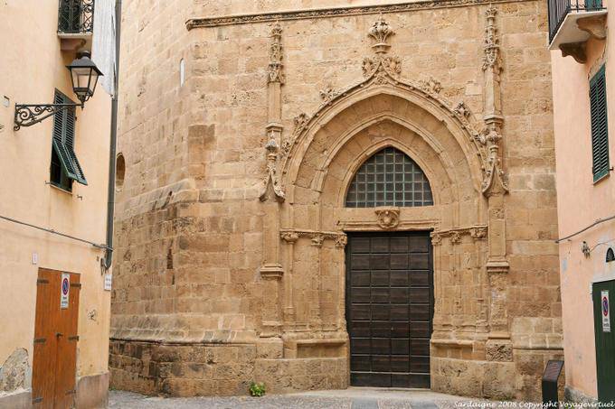 Alghero, portal da Catedral de Santa Maria - Sardenha