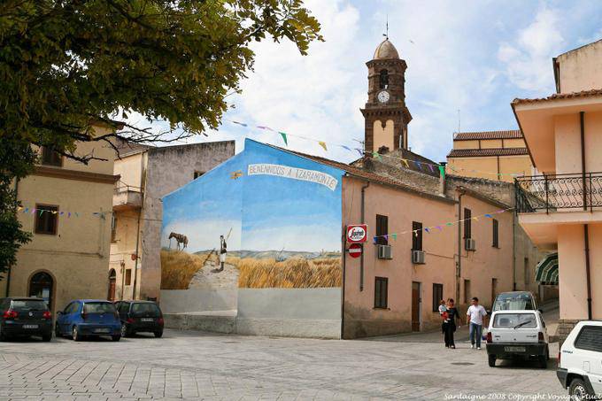Chiaramonti Benennidos para Tzaramonte - Sardenha
