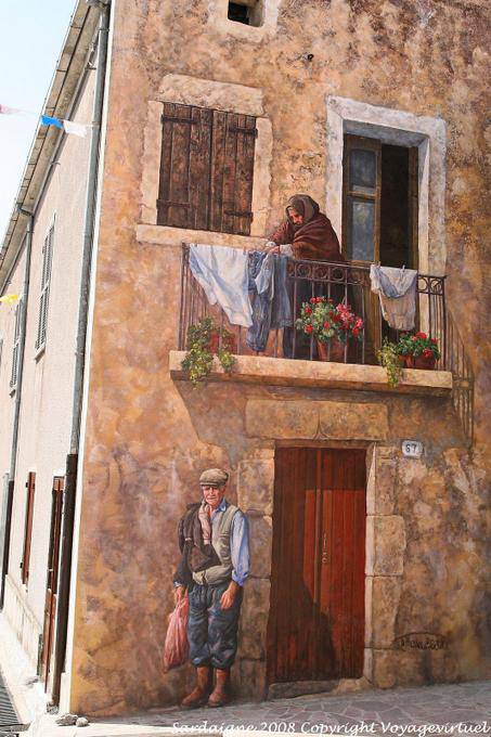 Cossoine mural velho - Sardenha