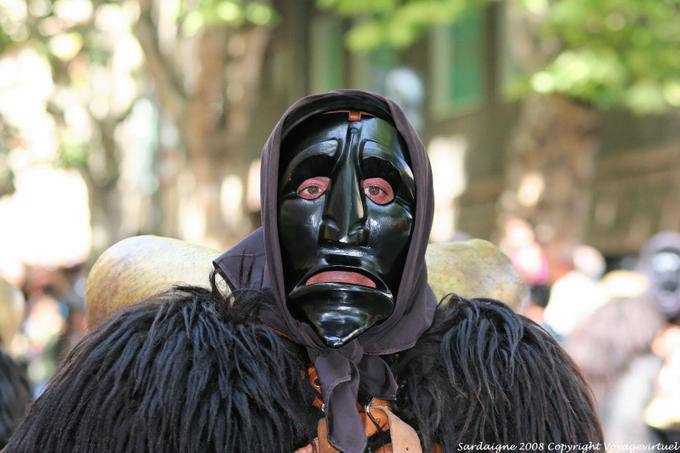 Nuoro, Festa del Redentore, Mamuthones Mamoiada - Sardenha
