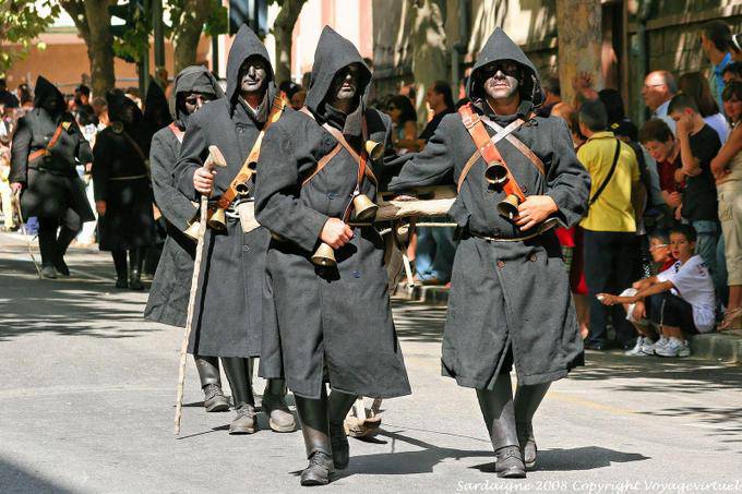 Nuoro, Festa del Redentore, mineiros Barbagia - Sardenha