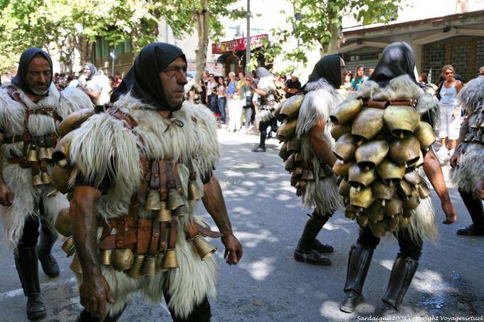 Nuoro, Festa del Redentore, Sonaggiaose Surzu Ortueri, dança - Sardenha