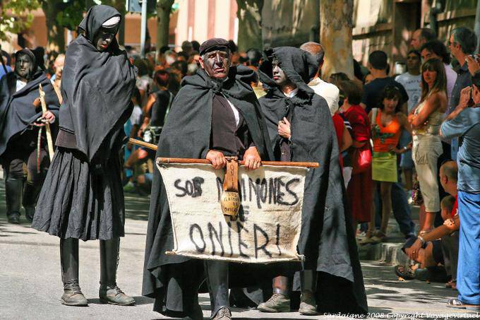 Nuoro, Festa del Redentore, sos Maimones de Onieri - Sardenha