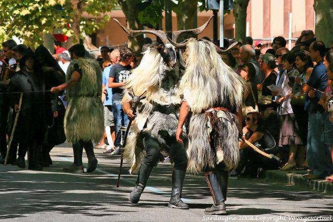 Nuoro, Festa del Redentore, sos Merdules Bezzos de Otzana - Sardenha