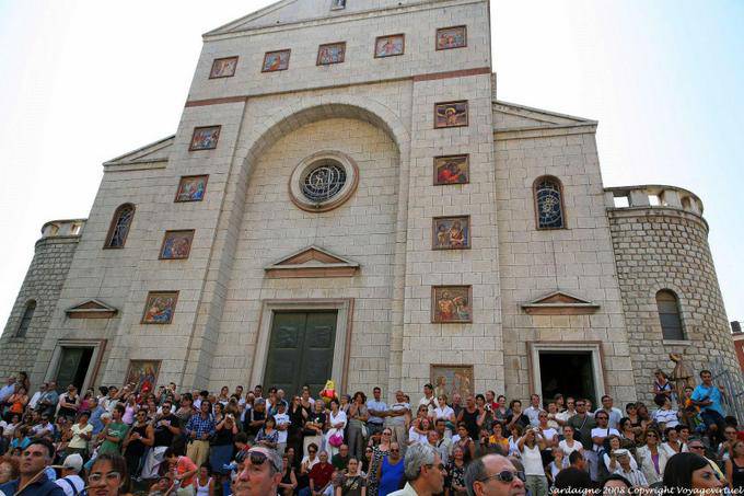 Nuoro, o Santuario Grazie - Sardenha