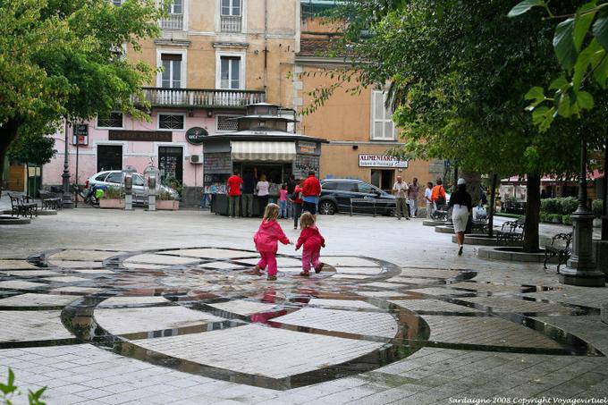 Olbia, Piazza Regina Elena - Sardenha