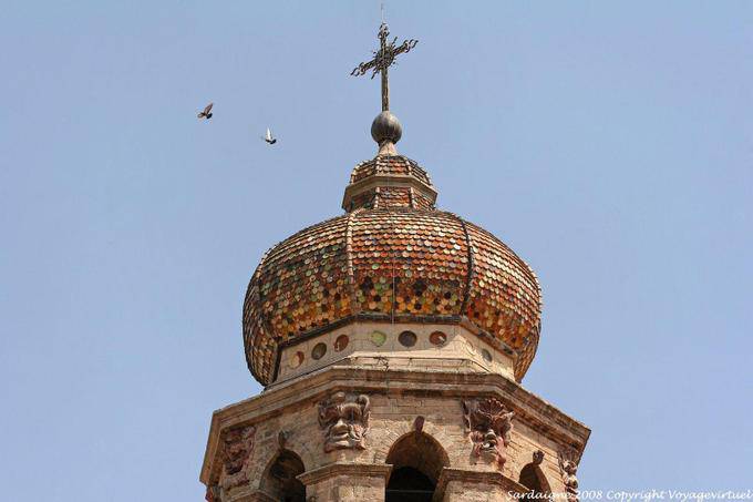 Onion Dome, a Catedral de Santa Maria, Oristano - Sardenha