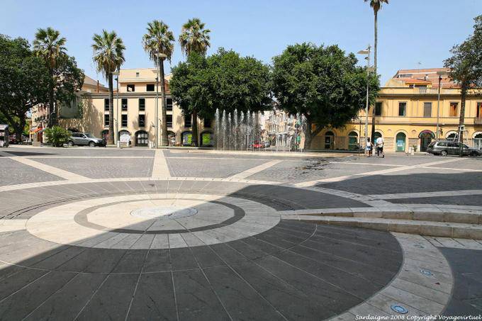 Oristano Piazza Roma - Sardenha