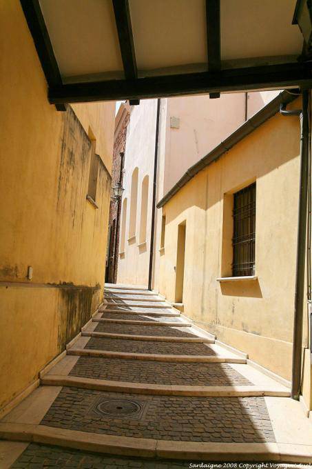 Oristano, via Duomo - Sardenha