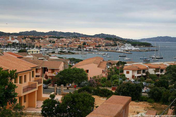 O porto de Palau - Sardenha