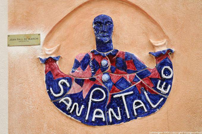 San Pantaleo, architetto de Marchi - Sardenha