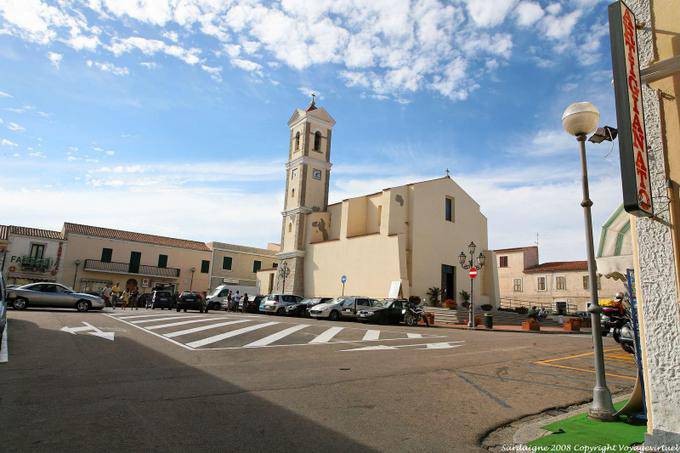 Santa Teresa di Gallura, Piazza San Vittorio - Sardenha