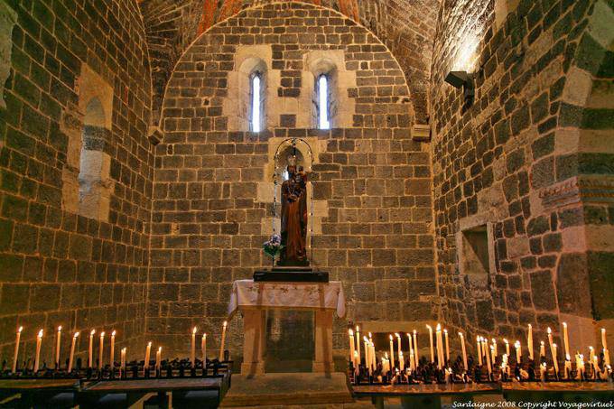 Della Basílica Santissima Trinita di Saccargia, a Capela de Nossa Senhora - Sardenha