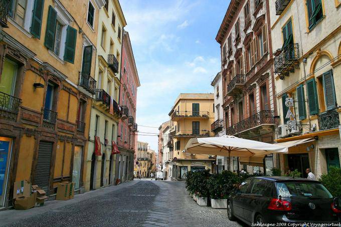 Sassari, Largo Felice Cavallotti - Sardenha