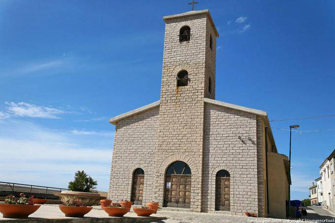 Trinita Agultu a igreja Parrocchia Ss. Trinita na borda - Sardenha