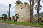 Alghero Bastioni Pigaletta Torre Polvierera, Sardenha.