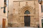 Alghero, portal da Catedral de Santa Maria, Sardenha.