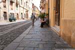 Bosa, Corso Vittorio Emanuele II, os anciãos e os godos, Sardenha.