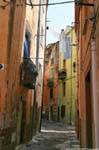 Bosa, Vicolo della Scuda, Sardenha.