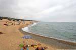 Ingurtosu, Spiaggia di Piscinas, bordas douradas, Sardenha.