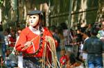 Nuoro, Festa del Redentore, Maschere Mamoiada laço de corda, Sardenha.