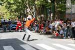 Nuoro, Festa del Redentore, Maschere Polícia Mamoiada lasso, Sardenha.