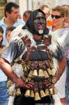 Nuoro, Festa del Redentore, Sonaggiaose Surzu Ortueri, barba branca, Sardenha.