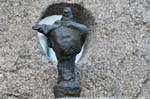 Mova o poeta disse, Nuoro, Sebastiano Satta piazza, escultura Constantino Nivola, Sardenha.