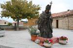 San Pantaleo, a estátua de João XXIII, Sardenha.