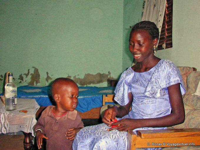 O menino e Meriem - Senegal