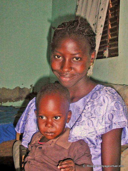 A mulher criança - Senegal