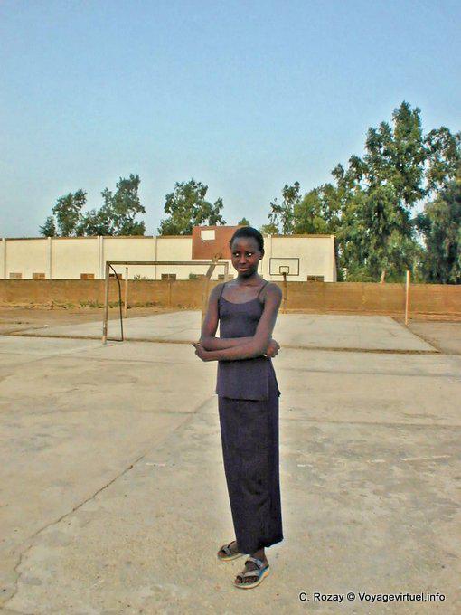 Timideaise no Foundiougne campo de esportes - Senegal