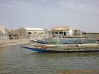 Porta de pesca sul de Foundiougne em Sine Saloum, Senegal.