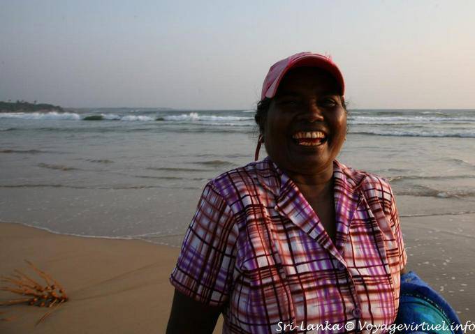 Risos do fornecedor praia Beruwela - Ceilão Sri Lanca