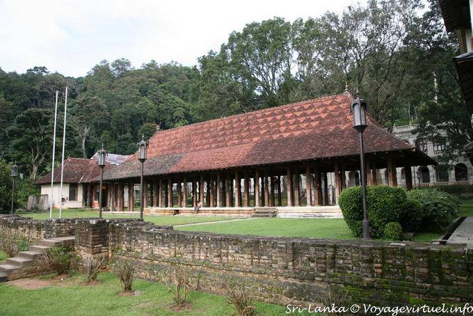 Audiência Hall, Templo da relíquia do dente, Kandy - Ceilão Sri Lanca