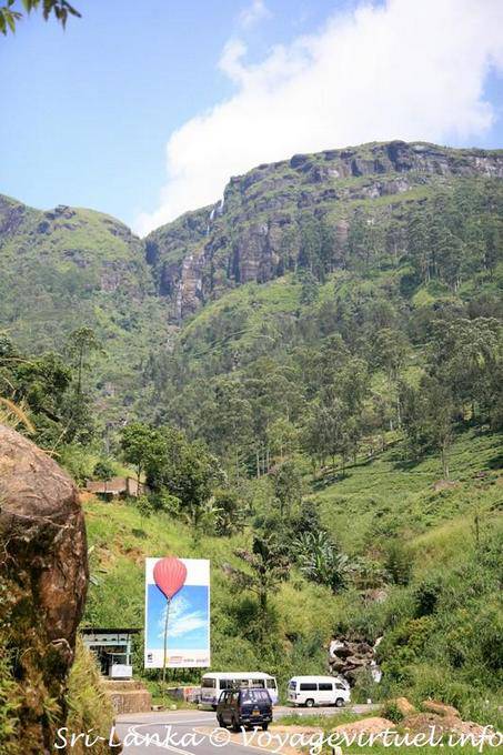 Paisagem perto Ramboda, PBC Highway, Nuwara Eliya - Ceilão Sri Lanca