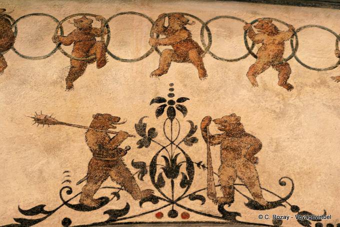 Urso de Berna, Castelo de Chillon - A Suíça