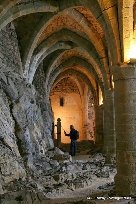 Prison Bonivard, Castelo de Chillon, Montreux - A Suíça