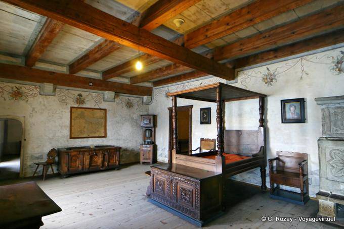 Quarto Berna, Castelo de Chillon, Montreux - A Suíça