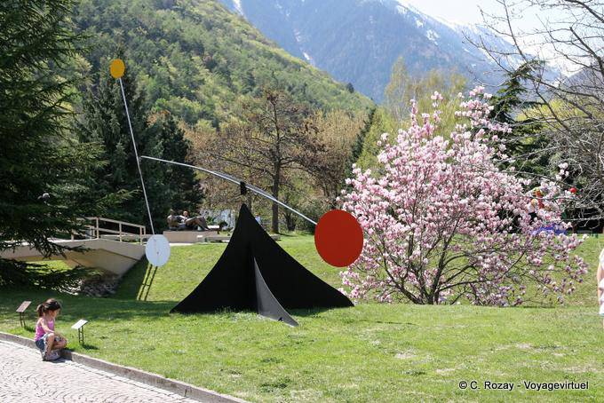 Brasília, estável móvel, Alexander Calder (1965), Martigny Gianadda Foundation - A Suíça