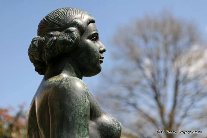 Martigny, Gianadda fundação, Maillol, perfil Marie - A Suíça