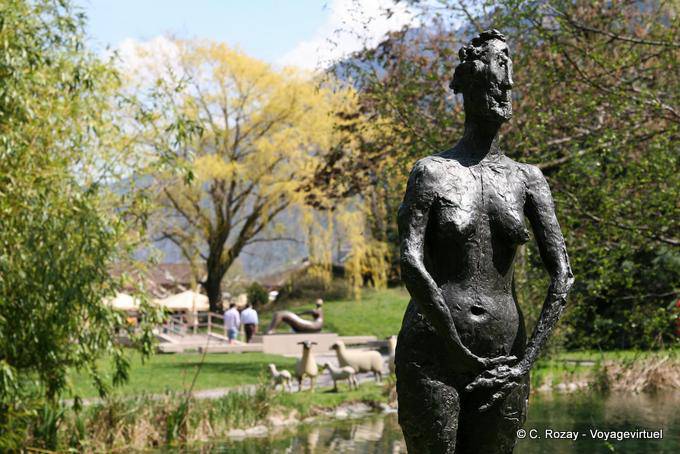 La Folle Virgin Germaine Richier, escultura, Gianadda fundação - A Suíça