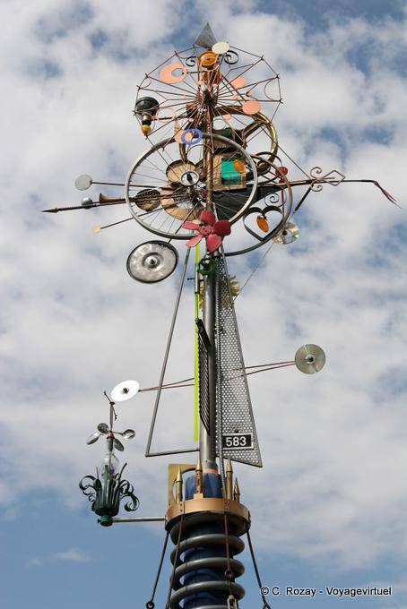 Mobile, Centurion, escultura arte cinética de Charles Morgan Vevey-Marché - A Suíça