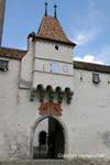 Digite castelo medieval, Águia, A Suíça.