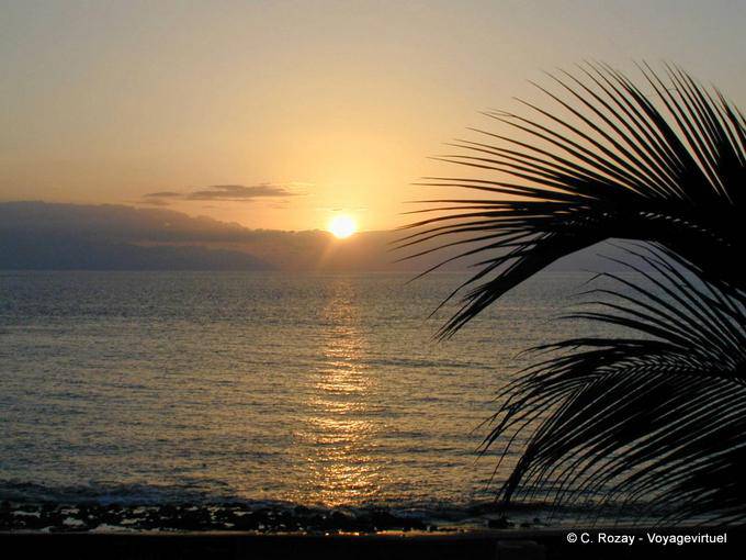 Sol Arena, por do sol, Tenerife