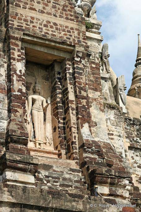 Jataka nicho (Ratchaburana), Wat Raj Burana, Ayutthaya - Tailândia