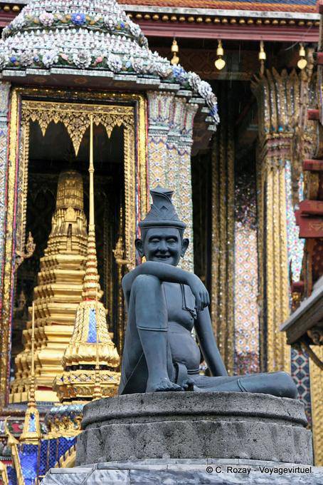 Dr. Eremita, Wat Phra Kaew, Banguecoque - Tailândia