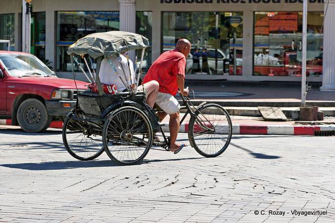 Scooter de táxi, Chiang Mai - Tailândia